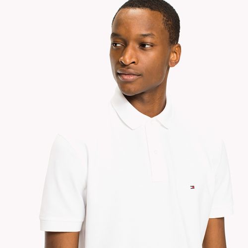 Tommy Camisa Polo Masculina Clássica Piquet Regular Fit Manga Curta Lisa