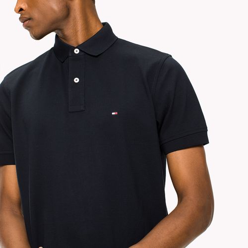 Tommy Camisa Polo Masculina Clássica Piquet Regular Fit Manga Curta Lisa