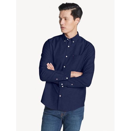 Tommy Camisa Oxford Masculina Manga Longa