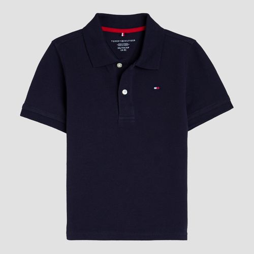 Polo Sólida Infantil Tommy Hilfiger