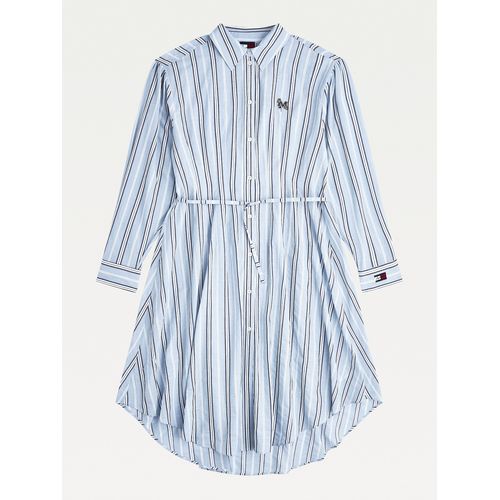 TOMMY HILFIGER VESTIDO CAMISA LISTRADA OVERSIZED  TOMMYXINDYA SEM GÊNERO