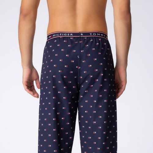 Calça de Pijama Print com Bandeira