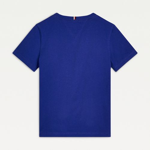 Camiseta Sólida Infantil Tommy Hilfiger