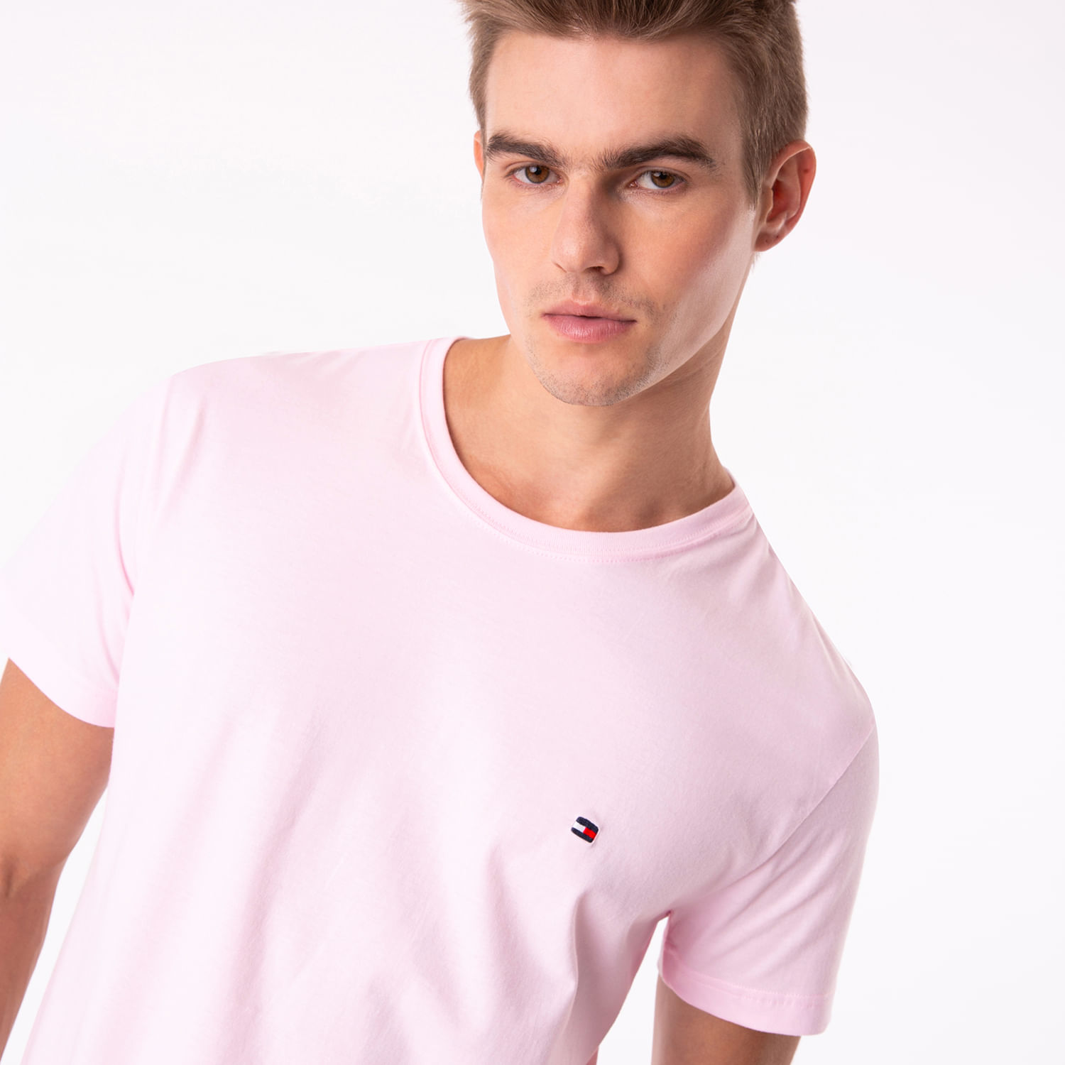 Tommy Hilfiger Camiseta Essential Gola C | TOMMY HILFIGER
