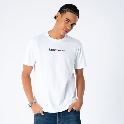 Camiseta Logo Linear Tommy Jeans