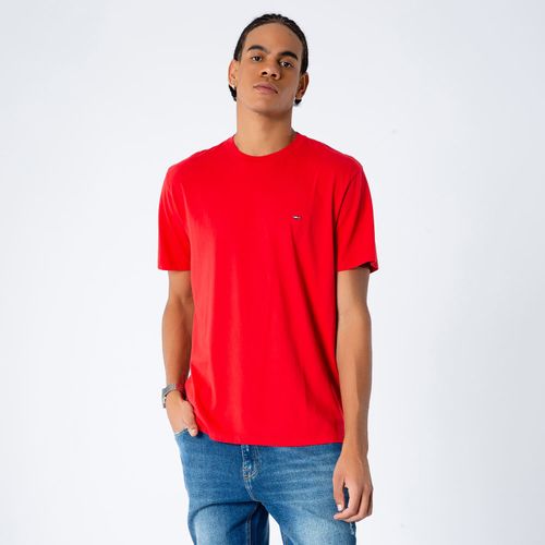 Camiseta Gola Redonda Jersey Tommy Jeans