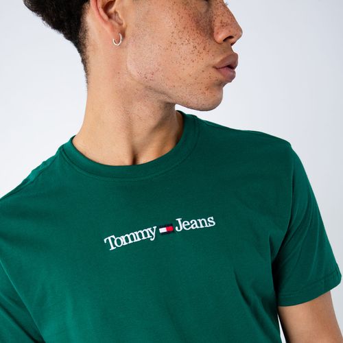 Camiseta Logo Linear Tommy Jeans