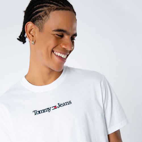 Camiseta Logo Linear Tommy Jeans