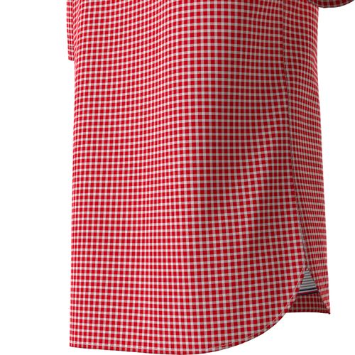 Camisa Gingham Xadrez Manga Curta