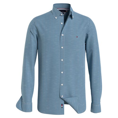 Tommy Hilfiger Camisa Poplin Listrada