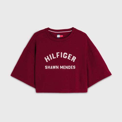 CAMISETA CROPPED TOMMY HILFIGER X SHAWN MENDES