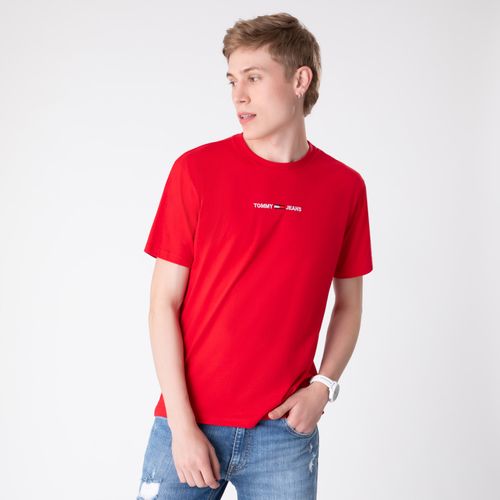 Camiseta Estampa Escrita Tommy Jeans