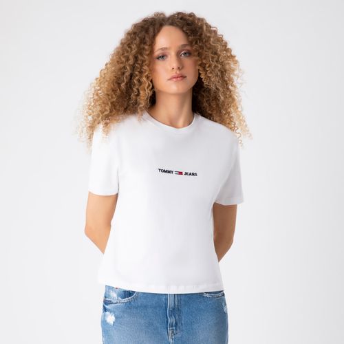 Camiseta Logo Linear Tommy Jeans