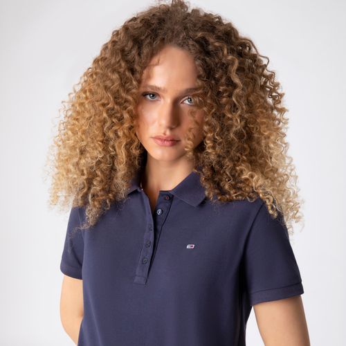 Polo Clássica Slim Fit Tommy Jeans