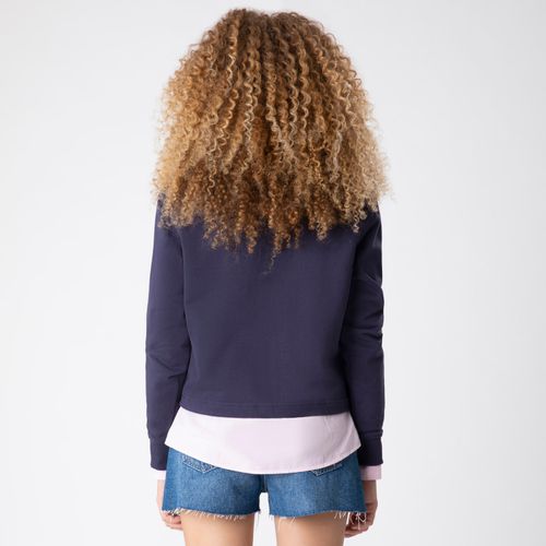 Moletom Cropped Assinatura Tommy Jeans