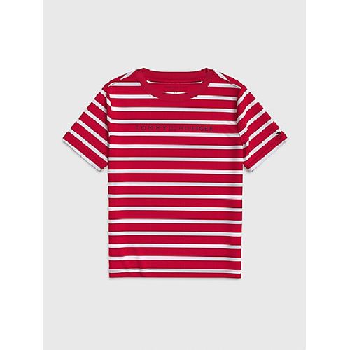 Camiseta Clássica Listrada Infantil Tommy Hilfiger