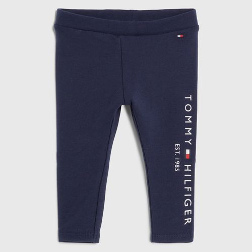 Calça Legging Baby Logo Clássico Tommy Hilfiger