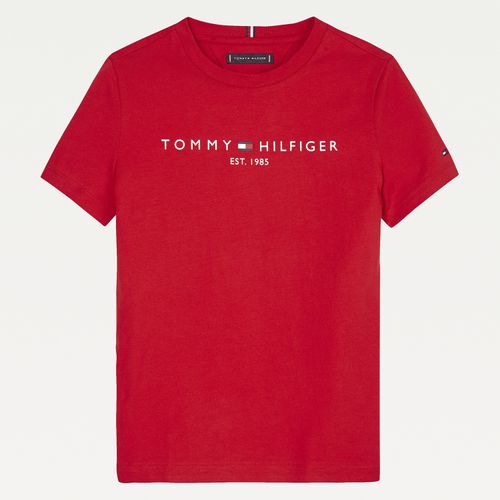 Camiseta Infantil Logo Clássico Tommy Hilfiger