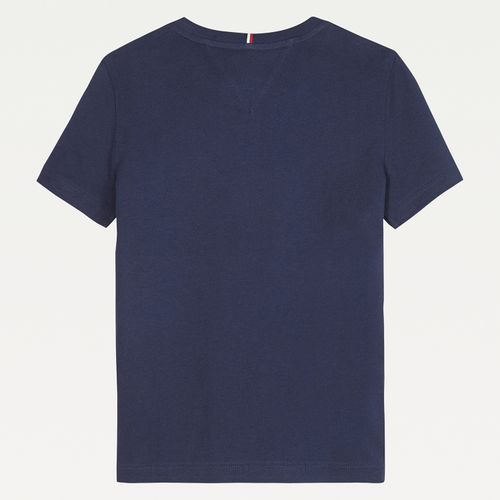 Camiseta Infantil Logo Clássico Tommy Hilfiger