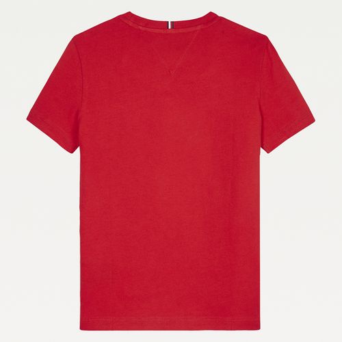 Camiseta Infantil Logo Clássico Tommy Hilfiger
