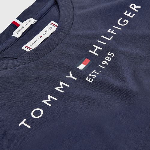 Camiseta Infantil Logo Clássico Tommy Hilfiger