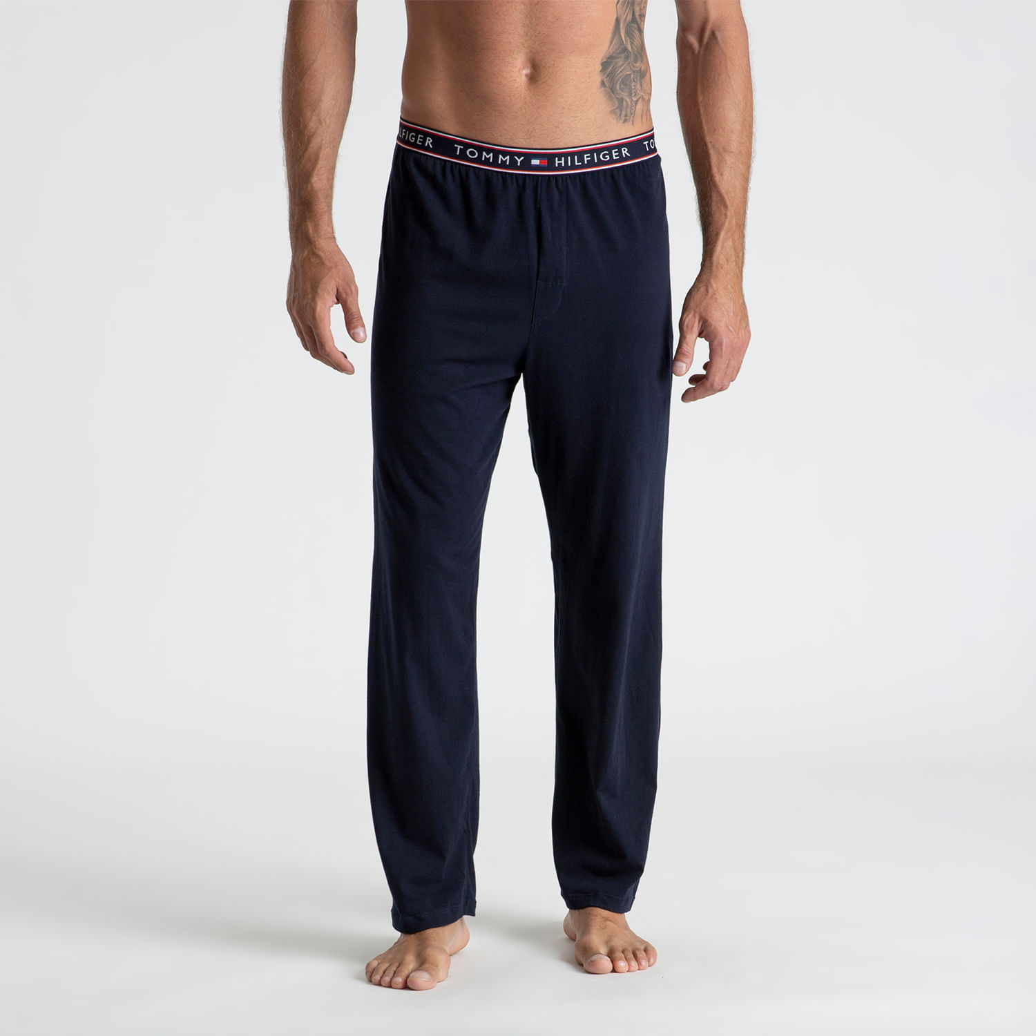 Calça Pijama Lounge Logo Tommy Hilfiger