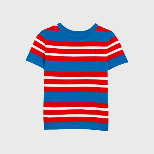 Camiseta Listrada Infantil Tommy Hilfiger