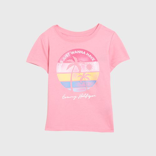 Camiseta Infantil Estampada Tommy Hilfiger