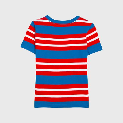 Camiseta Listrada Infantil Tommy Hilfiger