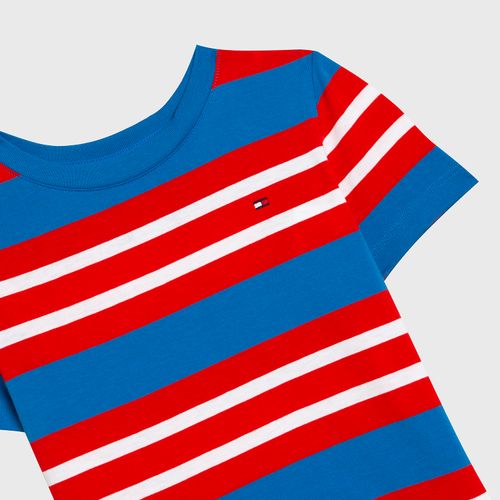 Camiseta Listrada Infantil Tommy Hilfiger