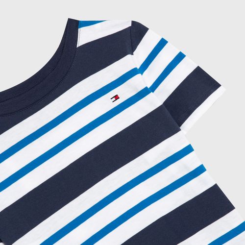 Camiseta Listrada Infantil Tommy Hilfiger