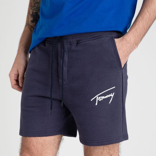 Shorts Moletom Assinatura Masculino Tommy Jeans