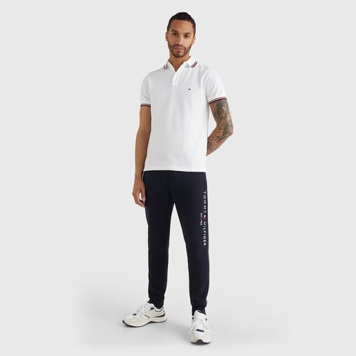 Polo Com Friso Slim Fit