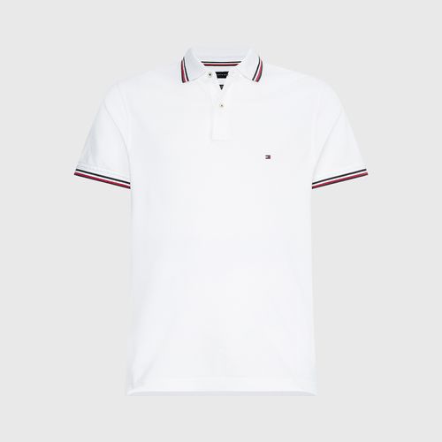 Polo Com Friso Slim Fit