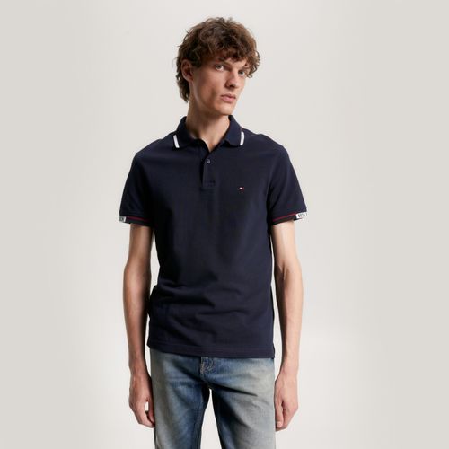 Polo Punho Hilfiger Slim