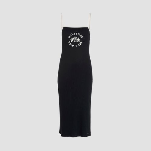 Vestido Midi Logo New York