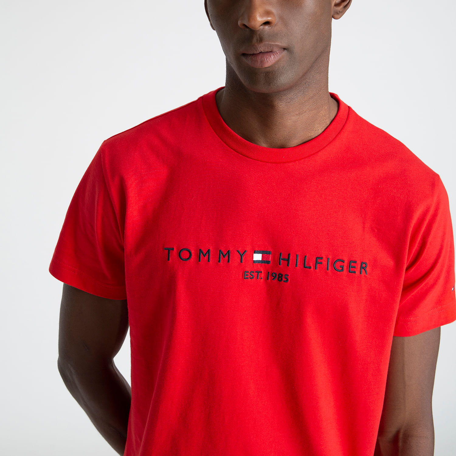Tee Shirt Camisa Da Tommy Masculina Camiseta Clássica Logo Tommy - Main Image