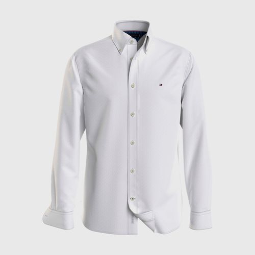 Camisa Oxford Dobby Regular