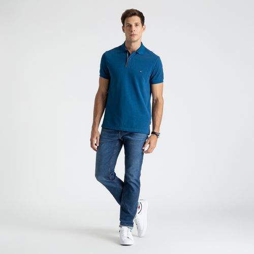 Polo Clássica Detalhe Carcela Slim Fit