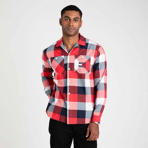 Camisa Xadrez Relaxed Tommy Jeans