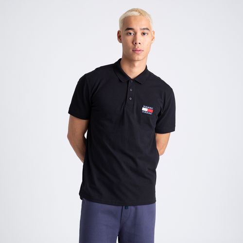 Polo Distintivo Clássico Camurça Tommy Jeans