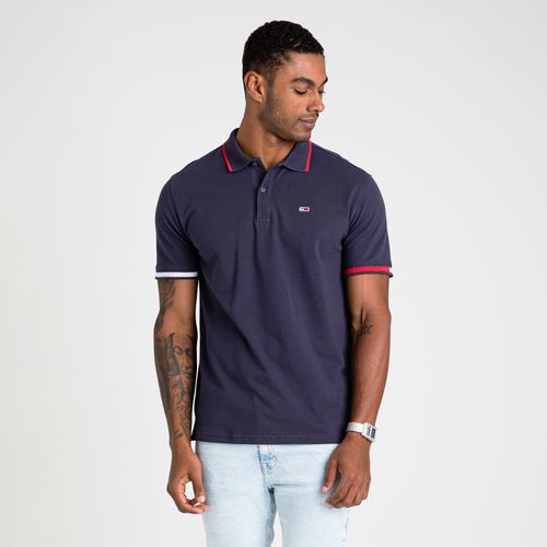 Polo Clássica Punhos Tommy Jeans