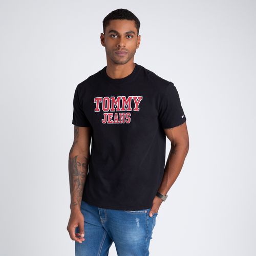 Camiseta Estampa College Tommy Jeans