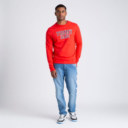 Moletom Estampa College Tommy Jeans