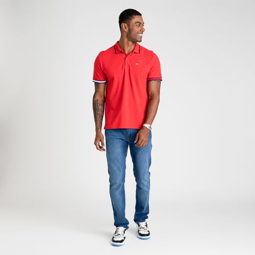 Polo Clássica Punhos Tommy Jeans