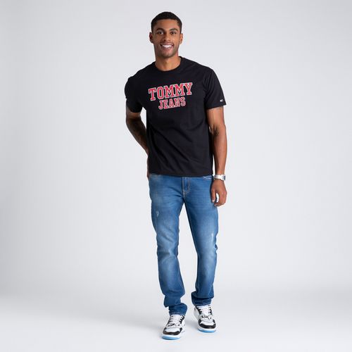 Camiseta Estampa College Tommy Jeans