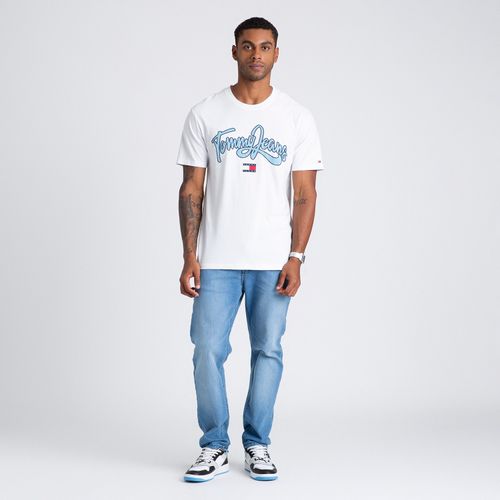 Camiseta Pop Text College Tommy Jeans