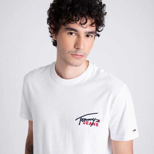 Camiseta Estampa Signature Tommy Jeans