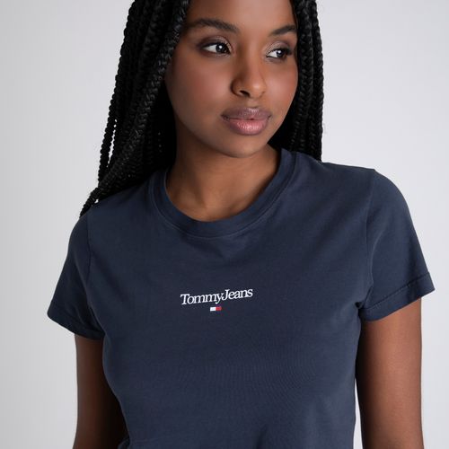 Top Cropped Logo Clássico Tommy Jeans