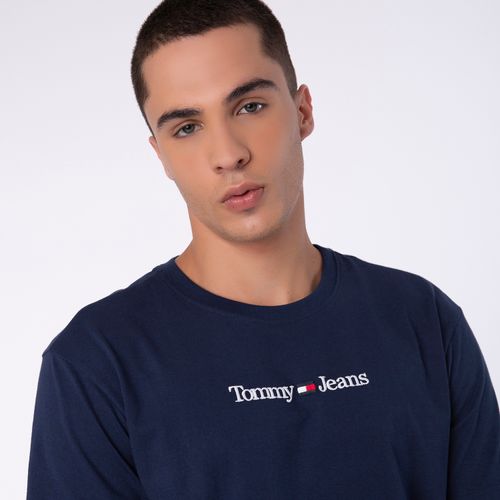 Camiseta Logo Linear Tommy Jeans